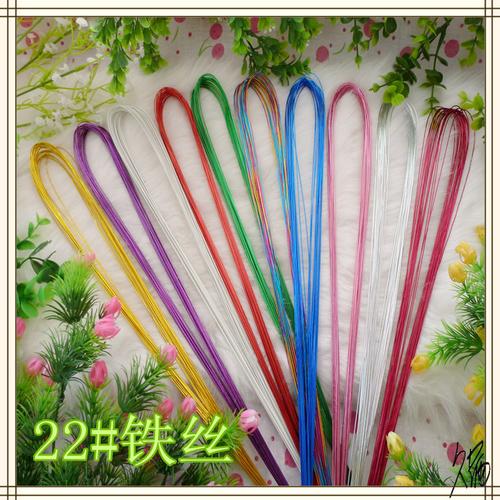 丝语花间 铜丝与彩线的艺术交响