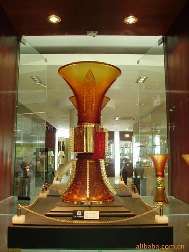 新品展示 〔厂家直供〕欣欣向荣琉璃尊 琉璃工艺品 礼品批发定制 产品